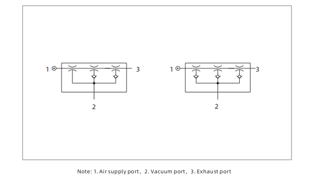 vacuum generator agx series mounting accessories